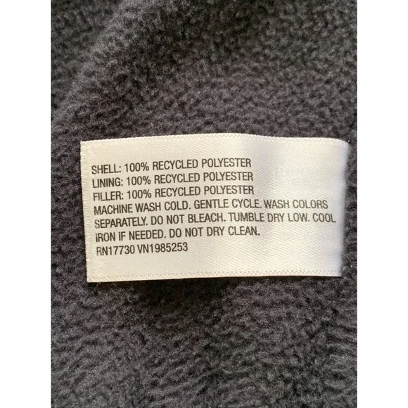 All In Motion Boys Black Mid-Weight Puffer Jacket With Pockets Size Medium - Picture 8 of 12